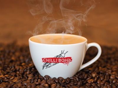 Chilli Bomb Cafe logo
