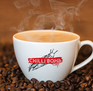 Chilli Bomb Cafe Logo